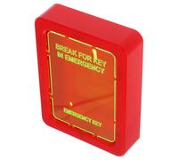 EXAOMBLE Cassetta di Sicurezza per Chiavi da Parete Combinazione, Cassetta Portachiavi in Plastica Resistente alle Intemperie, Accesso Rapido Chiave di Sblocco di Emergenza per Scuole