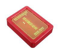 EXAOMBLE Cassetta Porta Chiavi da Parete Rosso in Abs Accesso Chiave di Emergenza e Conservazione Multifunzionale per Sicurezza Antincendio Indoor