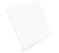 EXAOMBLE Cavalletto per Disegnare in Acrilico Trasparente Stabile e Facile da Usare, Supporto da Tavolo per Foto e Dipinti, e Uso Desktop