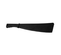 EXAOMBLE Coltello Finto Giocattolo Realistico e Sicuro in Gomma Nero per Halloween Cosplay e Carnevale per Feste a Tema e Accessori Costume