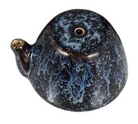EXAOMBLE Contagocce in Ceramica Portatile per Calligrafia Facile Pulizia, Contenitore per Acqua per Amanti della Cultura Cinese e Creazione di Pittura Tradizionale