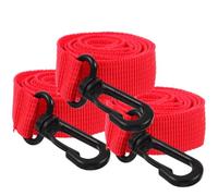 EXAOMBLE Corda di Sicurezza Leggera per 3 Pezzi Manici in Nylon e Plastica, Guinzaglio Portatile per Passeggiate e Attività All'aperto nei Parchi