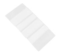 EXAOMBLE Custodia Protettiva Trasparente Rigida per Carte di Credito 5 Pezzi, Porta Biglietti da Visita in Plastica Pvc Sottile e Resistente, Protezione per Carte D’identità e Tessere,