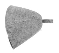 EXAOMBLE Felt Sauna Cap Per Donna Berretto Assorbente Feltro Per Bagno e Sauna Cappello Protettivo Per Design Minimalista e Leggero Per Uso Quotidiano e Viaggi
