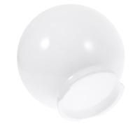 EXAOMBLE Globo Lampada Esterno Paralume Acrilico Rotondo Ø150 MM Diffusore Luce Soffusa per Lampade da Tavolo e Applique in Ambienti Esterni