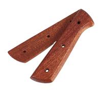 EXAOMBLE Impugnatura Ergonomica Antiscivolo in Legno per Coltello da Cucina, Manico di Ricambio Comodo per Taglierina, Set 1 Coppia per Sostituzione Impugnatura Tagliaverdure