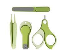 EXAOMBLE Kit Tagliaunghie per Ragazzo Ragazza Compatto e Leggero in Plastica e Acciaio Inossidabile, Facile da Usare, la Cura in Viaggio