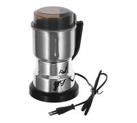 EXAOMBLE Macinacaffè Design Compatto in Acciaio Inossidabile e Plastica Elettrico con Capacità 600g per Semi e Grani per Cucine Piccole e Appartamenti