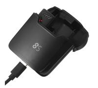 EXAOMBLE Microfono senza Fili Lavalier Portatile Interfaccia Type-C e Custodia, Progettato per Interviste e Video Brevi su Smartphone e Computer Riduzione Intelligente del Rumore
