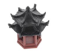 EXAOMBLE Miniatura Pagoda Giapponese per Decorazione Giardino e Bonsai per Acquari e Terrari Dettagli Artistici e Architettura Tradizionale Cinese