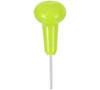 EXAOMBLE Penna e Apprendimento Verde in Plastica per Scrivere Braille Impugnatura Comoda e Scrittura Scorrevole, come Braille Writer Stylus per Back To School Party