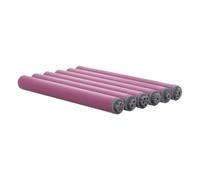 EXAOMBLE Penna per Unghie Timbro per Nail Art DIY in Plastica Rosa, Set da 6 Pezzi Design Floreale Creativo, per Esperienze di Decorazioni Unghie Fai da Te