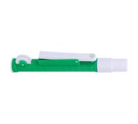 EXAOMBLE Pipetta Singola Canale per Biologia Molecolare Verde in Plastico Resistenza Chimica e Comfort Ergonomico per Applicazioni di Ricerca in Laboratorio