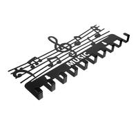 EXAOMBLE Portachiavi da Parete Ganci Multipli in Ferro a Forma di Nota Musicale per Ingresso e Soggiorno, Organizer per Chiavi e Piccoli Oggetti Decorativi