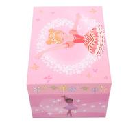 EXAOMBLE Portagioie Musicale per Ragazze Carillon a Tema Danza Classica Scatola per Gioielli da Ballerina Accessori per Danza da Donna Regalo Decorativo per Camera da Letto