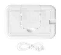 EXAOMBLE Scaldasalviette per Salviette Umide da Ragazzo Ragazza Design a Temperatura Costante e Materiale Abs e Lega di Alluminio per Uso Interno Portatile e Pratico