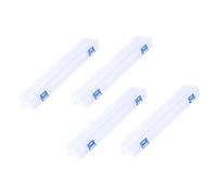 EXAOMBLE Scatola Trasparente Pennelli Per Acquerelli Set Da 4 Pezzi Organizer Per Utensili Portatili Custodia Per Pennelli Contenitore Per Scuola e Ufficio Design Portatile e Sicuro