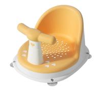 EXAOMBLE Seggio per Vasca da Bagno per Ragazzo Ragazza Sicurezza Migliorata e Materiali Pp e Tpe Leggeri per Bagnetto della Pappa