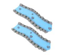 EXAOMBLE Set 2 Pezzi Accessori Paesaggio Miniatura in Resina per Tavolo di Sabbia e Giardino, Elementi Decorativi Realistici Piccolo Torrente per Ambienti di Consulenza Psicologica