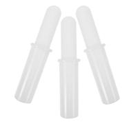 EXAOMBLE Set 3 Pezzi Pestello per Tritacarne in Plastica Bianco, Spingitore per Carne Funzioni di Mescolamento e Sbattimento, Utensile per Produttore di Salsicce