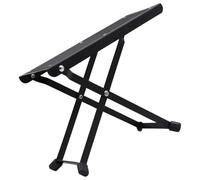 EXAOMBLE Sgabello Pieghevole per Chitarristi Poggiapiedi Robusto, Supporto per Chitarra Classica e Acustica, Adatto per Uso Professionale