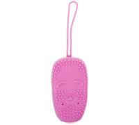 EXAOMBLE Spazzola da Bagno per Pulizia Profonda Design ad Immersione Automatica in Silicone Porpora Accessorio Portatile per Doccia e Bagno per Doccia e Bagno