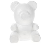 EXAOMBLE Stampo per Orsetto in Gommapiuma da 30 Cm, Modello a Forma di Orso Bianco per Decorazioni Fai da Te e Feste di Matrimonio, Materiale Resistente per Artigianato Creativo