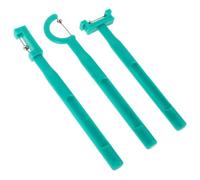 EXAOMBLE Strumento per l'Allenamento dei Muscoli Orali 3 Pezzi Plastica Resistente per Migliorare la Flessibilità della Lingua Uso Domestico e Scolastico