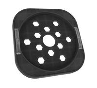 EXAOMBLE Supporto per Bombola di Gas Piastra Spessa e Vassoio Porta Bombola, Mobile Ruote per Bombole Gpl, Indicato per Uso Professionale in Ristoranti e Cucine