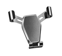 EXAOMBLE Supporto per Telefono da Auto Morsetto Stabile a Triangolo, Fissaggio su Bocchetta D’aria, Installazione una Mano, Compatibile Gps e Smartphone per Guida Sicura e Comoda