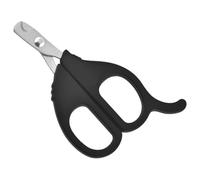 EXAOMBLE Tagliapillole Portatile Nero Design Multifunzione e Lama Affilata in Pp e Metallo, Forbice Compatta per Viaggi e Uso Quotidiano