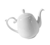 EXAOMBLE Teiera in Ceramica Europea da 1,5, Bollitore per Tè Domestico Impugnatura Comoda, Resistente al Calore, Design Elegante per Uso Quotidiano in Cucina