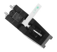 EXAOMBLE Testina per Giradischi Vinile a Doppio Lato, Puntina di Ricambio Compatibile, Stilo Stereo per Fonografi e Lettori Vinile Riproduzione Audio Dettagliata e Bassa Distorsione,