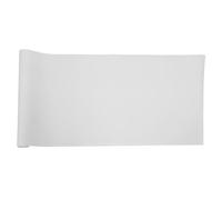 EXAOMBLE Vinile Termoadesivo Htv Adesione e Facile da Tagliare Bianco in Pu Opaco per 1 Rotolo per su Magliette e