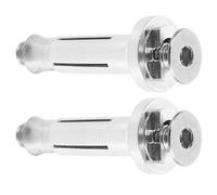 EXAOMBLE Viti di Montaggio per Paramani Moto 2 Pezzi in Alluminio, Kit per Accessori Off-Road e Strada, Fissaggio Sicuro e Resistente per Manubrio, Adatto per Moto Cross e Quad