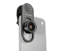 EXAPRO EXP-CLFE - Obiettivo fisheye a clip per iPhone, Samsung Galaxy, Google Pixel, Android, EXP-CLFE