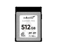 Exascend Element Pro CFexpress Type-B 4.0, 3500 MB/s, scheda di memoria 512 GB