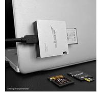 Exascend Lettore di schede 4-in-1 CFexpress Tipo B/SD/SDExpress, 10GB/s USB Tipo-C