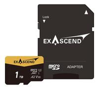 Exascend Scheda di memoria microSDXC UHS-I da 1 TB con adattatore SD