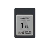 Exascend Essential Pro - Scheda di memoria CFExpress 4.0 da 1 TB tipo A, 1650 MB/s in scrittura, 1800 MB/s in lettura VPG400, offre scheda video CF Ultra HD 8K con scrittura sostenuta 850 MB/s