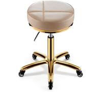EXBERT Sgabello rotante Sgabello su ruote Sgabello da bellezza resistente Puleggia di sollevamento Rotante Salone di bellezza Manicurista Sedia da parrucchiere speciale di fascia alta Sgabello roto