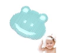 Exbert - Spazzola esfoliante per il viso, spazzola abrasiva per il corpo, design a ventosa - Spazzola esfoliante manuale a forma di rana e farfalla