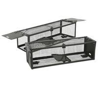 EXBUSTER Set da 2 Trappole XXL per Topi e ratti, Metallo, 39 x 12,5 x 10,7 cm