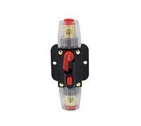 EXBWXNIL 1 pz 30-150A Interruttore Automatico con ripristino Automatico DC 12-42 V Auto Marine Barca Yacht RV Interruttore di assicurazione di Potenza Portafusibile Audio Proteggi(80a)