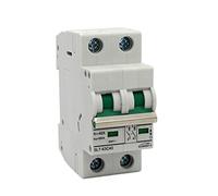 EXBWXNIL 50PCS 2P in 40A / 6KA DC440V/ DC550V MCB Energia Solare Fotovoltaico Solare Dc Interruttore Dc Controller DC Circuit Breaker