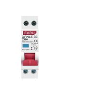 EXBWXNIL 6A 18 Millimetri Mini 230V 50/60Hz 1P + N 6KA Corrente Residua Differenziale Automatico Interruttore sopra Protezione Dispersione di Corrente