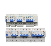EXBWXNIL DZ47LE-63/125 Protezione dalle perdite dell'interruttore Pneumatico 1P+N 2P 3P+N 4P AC400V Interruttore Automatico di Protezione da sovraccarico trifase(25a,4P)