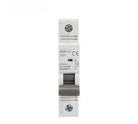 EXBWXNIL GYM9-125 DC MCB monofase Mini 80A 100A 125A 1P Interruttore Larghezza 17,8mm 250VDC 6KA 1 Pz(80A)