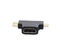 EXC 129904 - Adattatore Mini/Micro HDMI a HDMI, colore: Nero