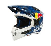 Kini EXC Red Bull 1.0, casco da motocross L male Blu Scuro/Bianco/Blu